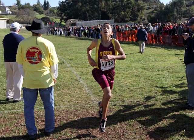 NCS XC D3 Boys-098.JPG - 2009 North Coast Section Cross Country Championships, Hayward High School, Hayward, California